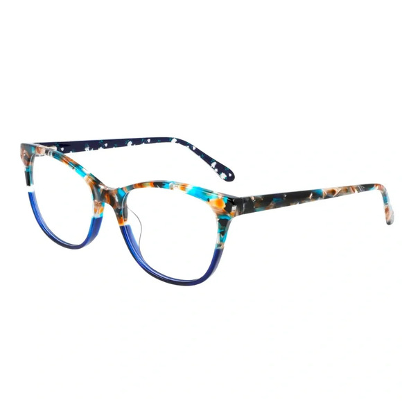 Draper James DJ 5032 Eyeglasses Frames Case. RXable Indigo Tortoise NWT main image 5